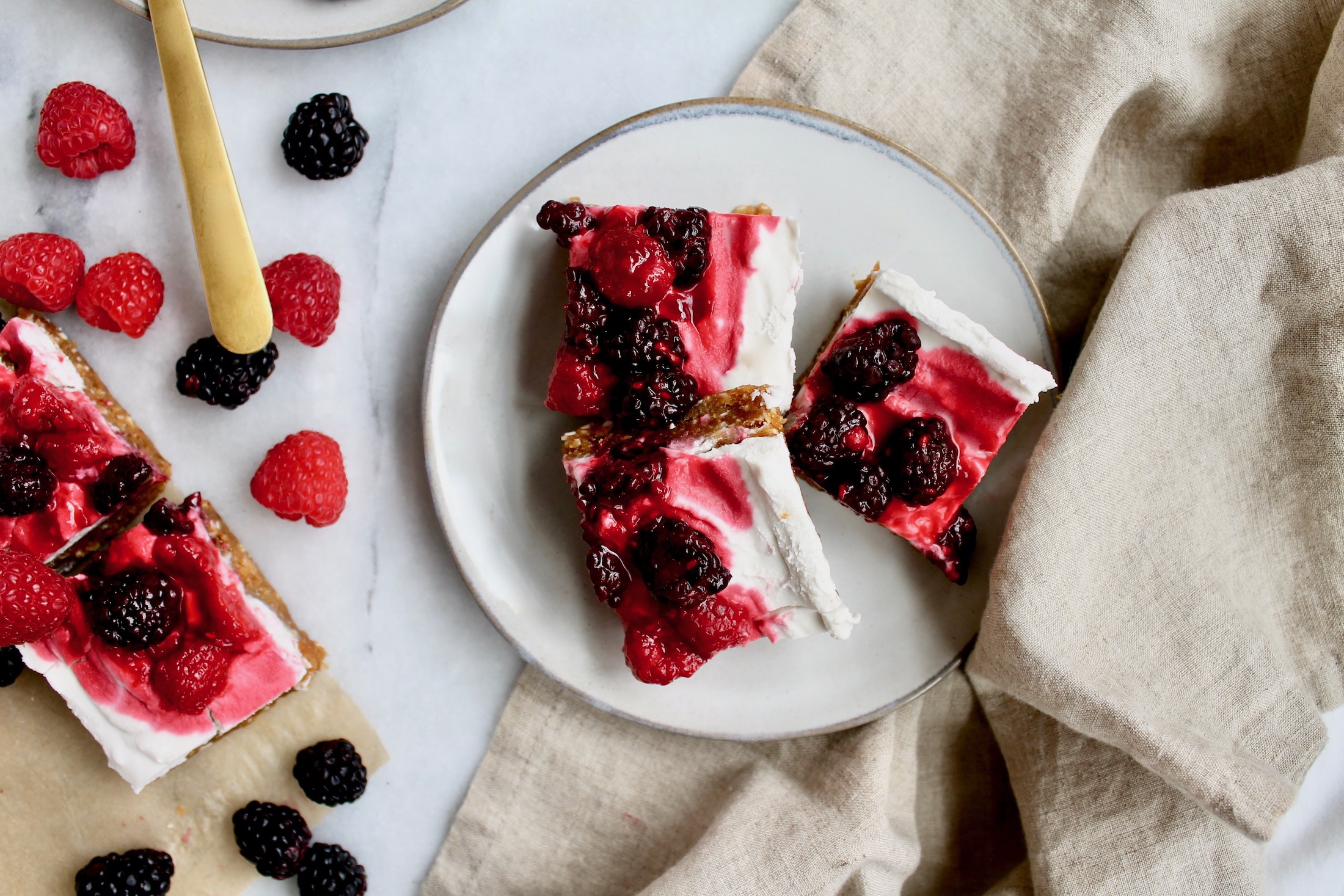 Berry Cream Bars - Prescribe Nutrition