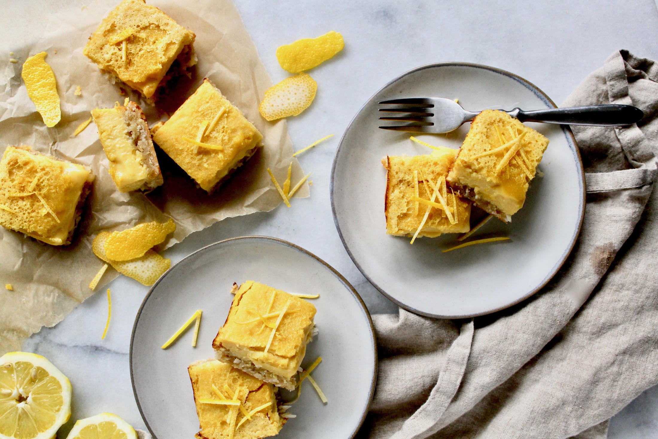 Meyer Lemon Bars - Prescribe Nutrition