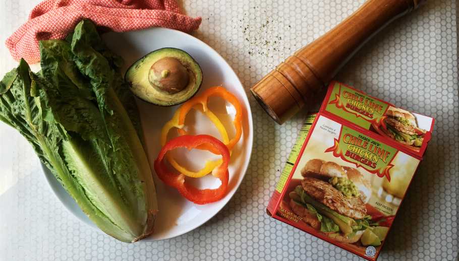 TJ's Chicken Burger Plate - Prescribe Nutrition