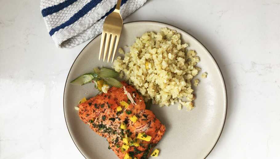 Mango Salmon + Cauliflower - Prescribe Nutrition