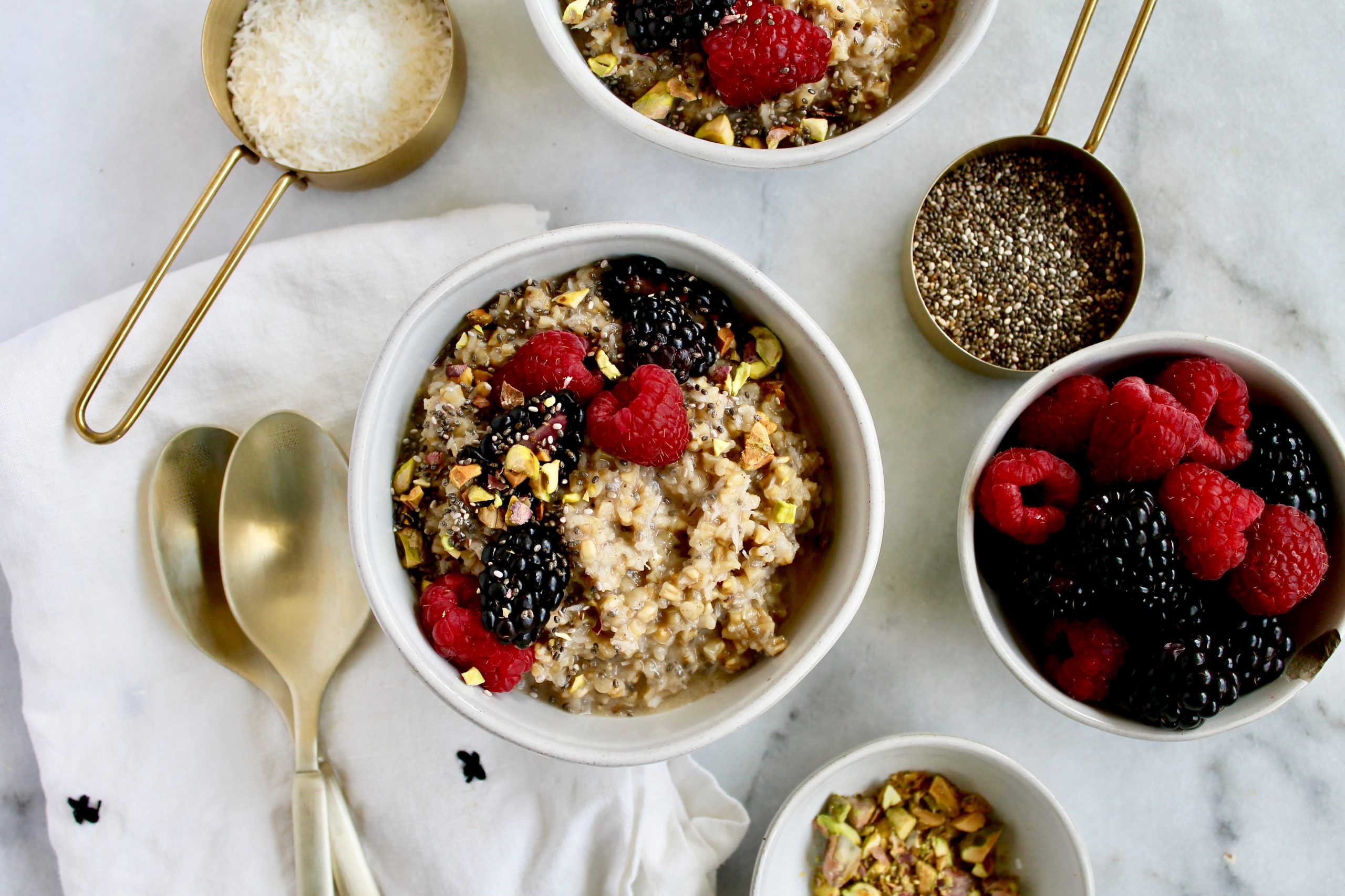 Vanilla Pistachio Porridge