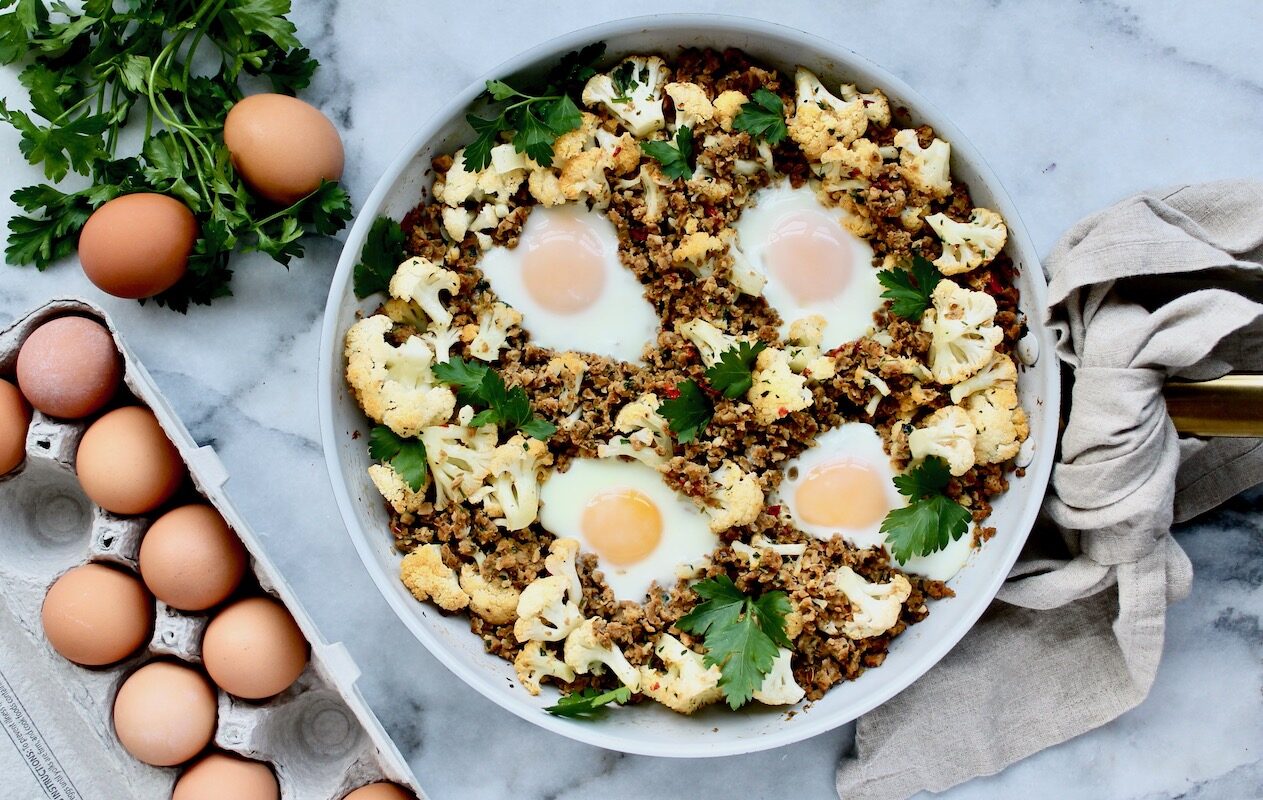 Turkey Cauliflower Hash - Prescribe Nutrition
