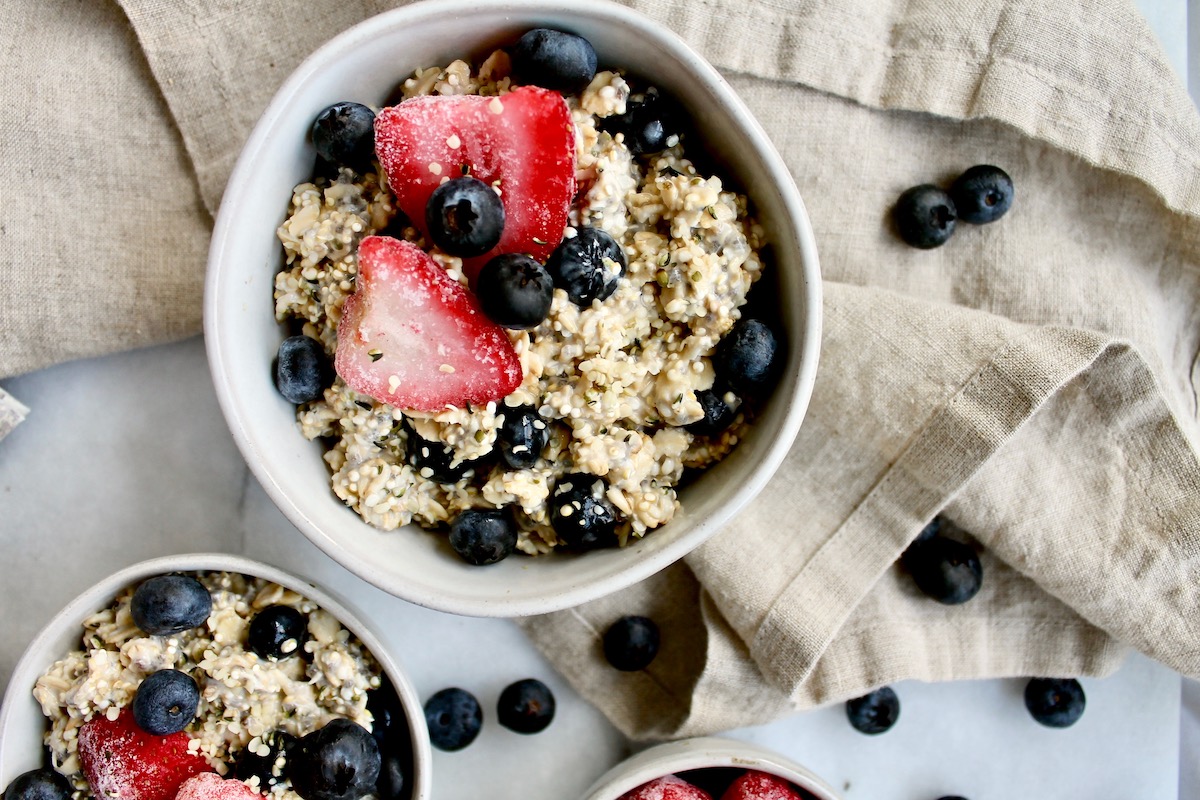 Infused Bircher Muesli Jar