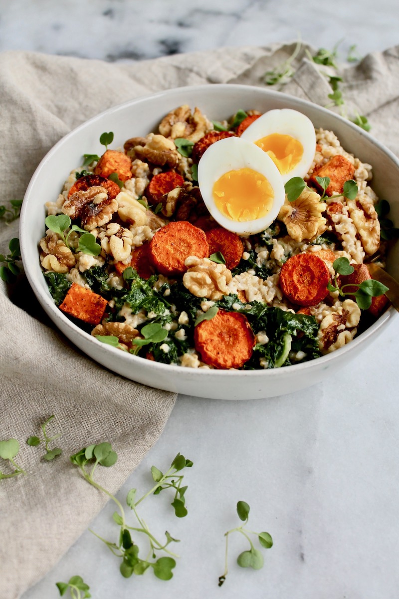 Savory Steel Cut Oats