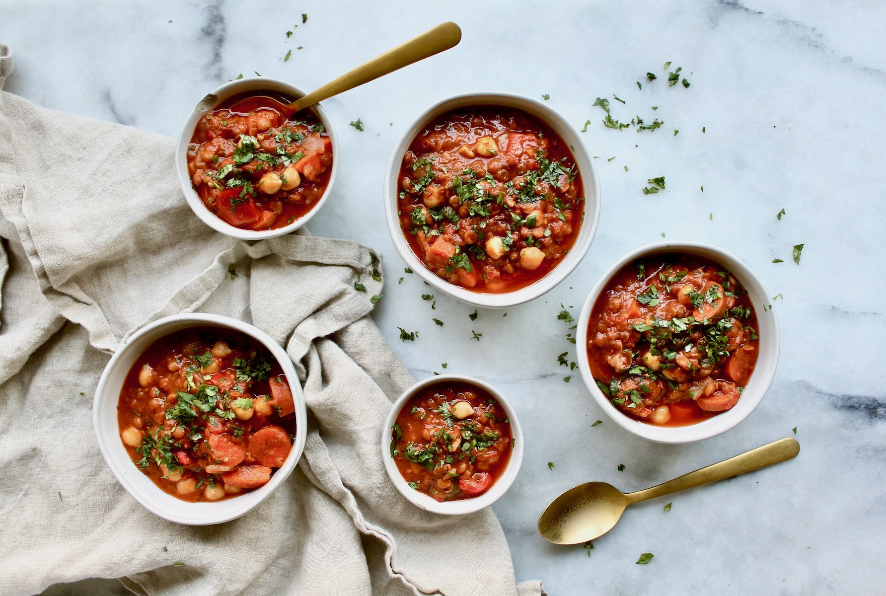 Crockpot Moroccan Lentil Stew
