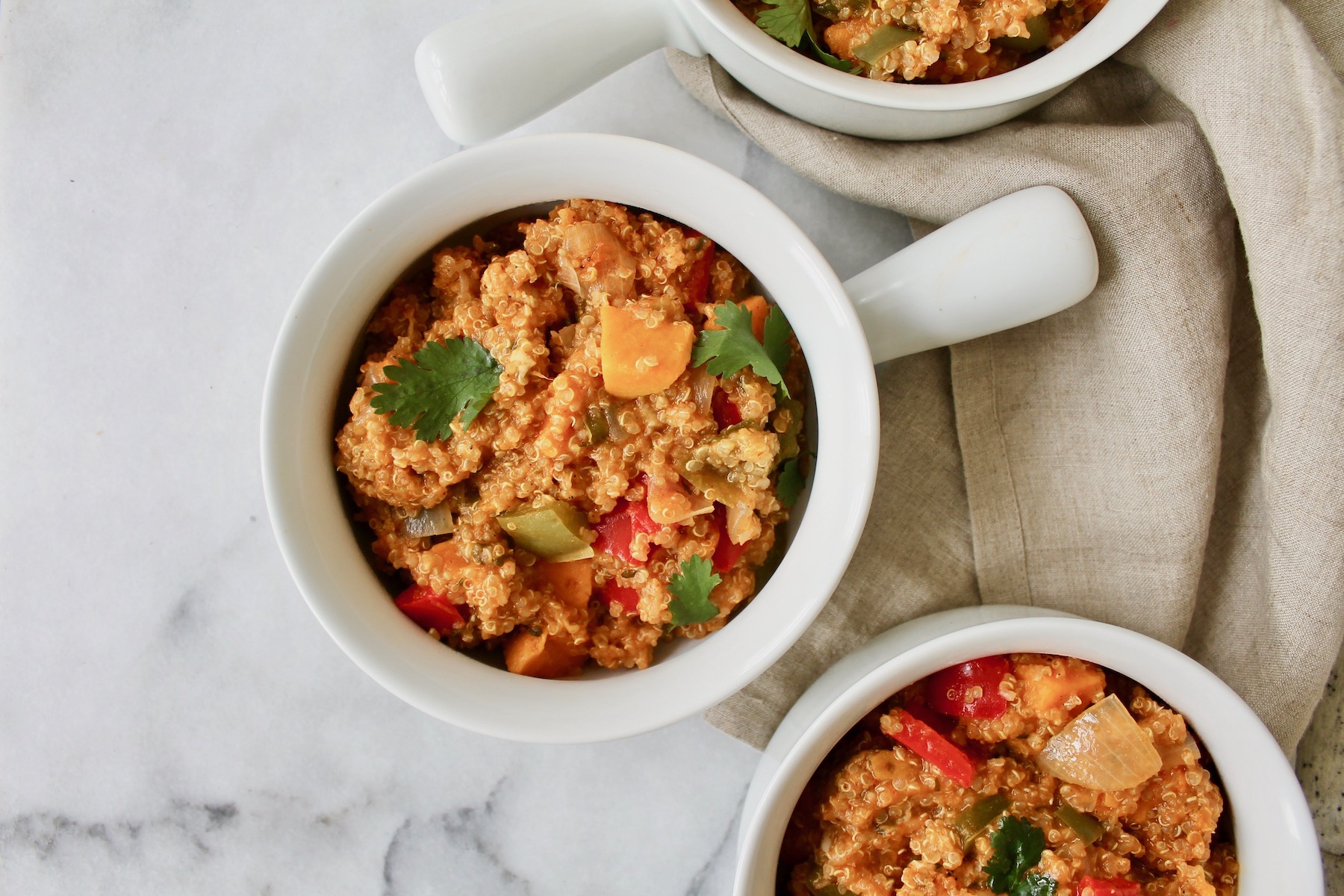 Thai Quinoa Chicken Bake