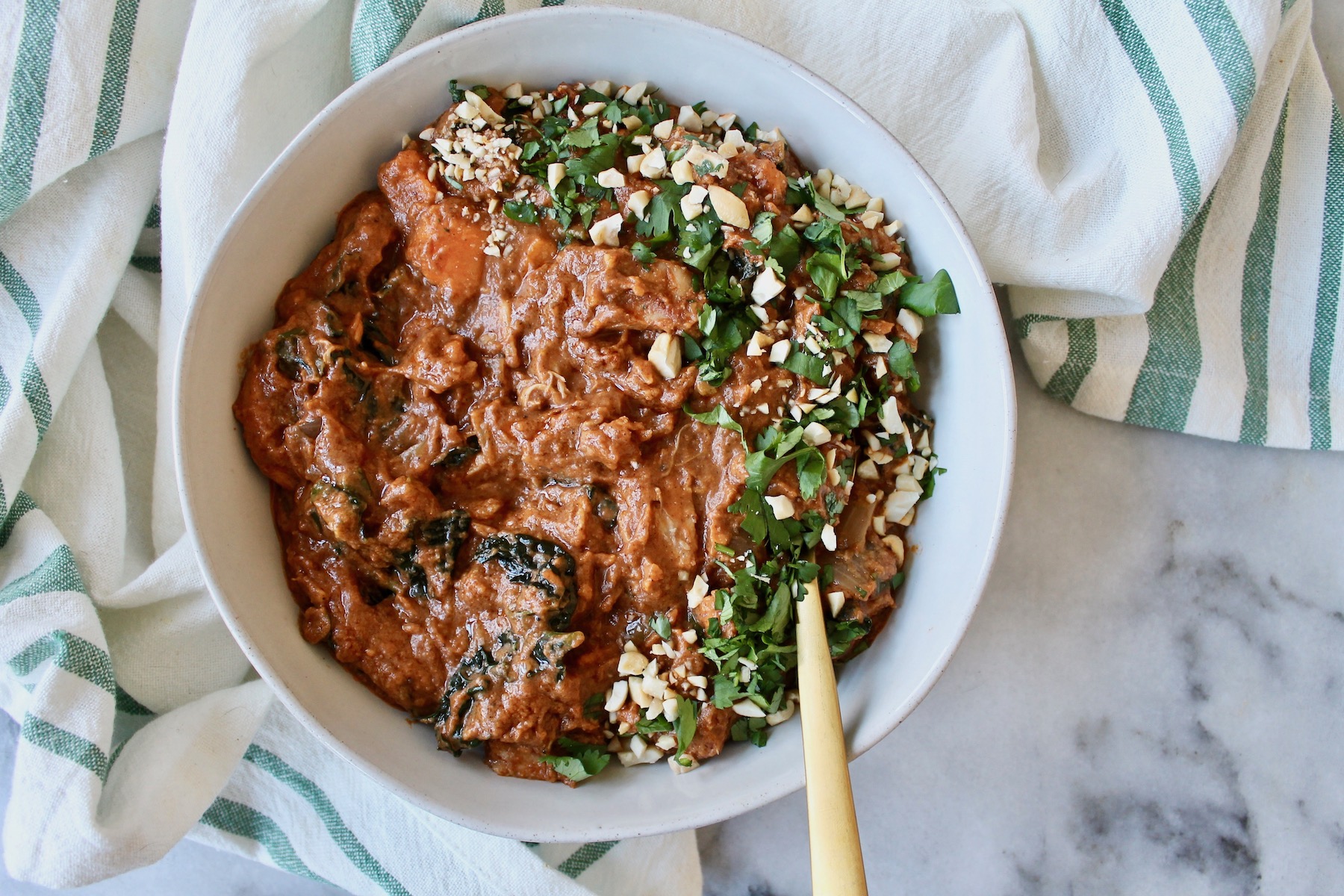 West African Sweet Potato Chicken Stew - Prescribe Nutrition