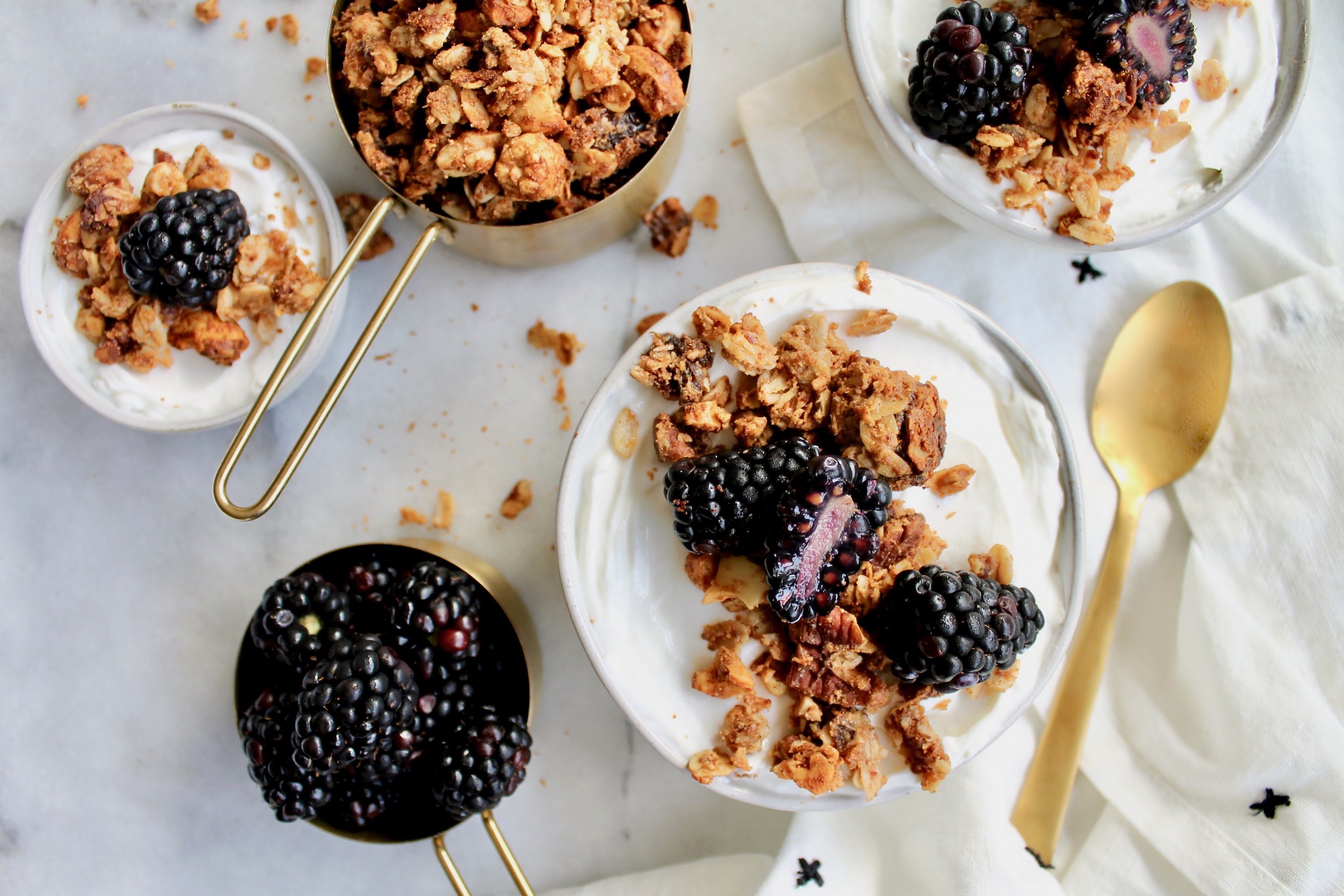 Cashew Butter Cardamom Granola - Prescribe Nutrition