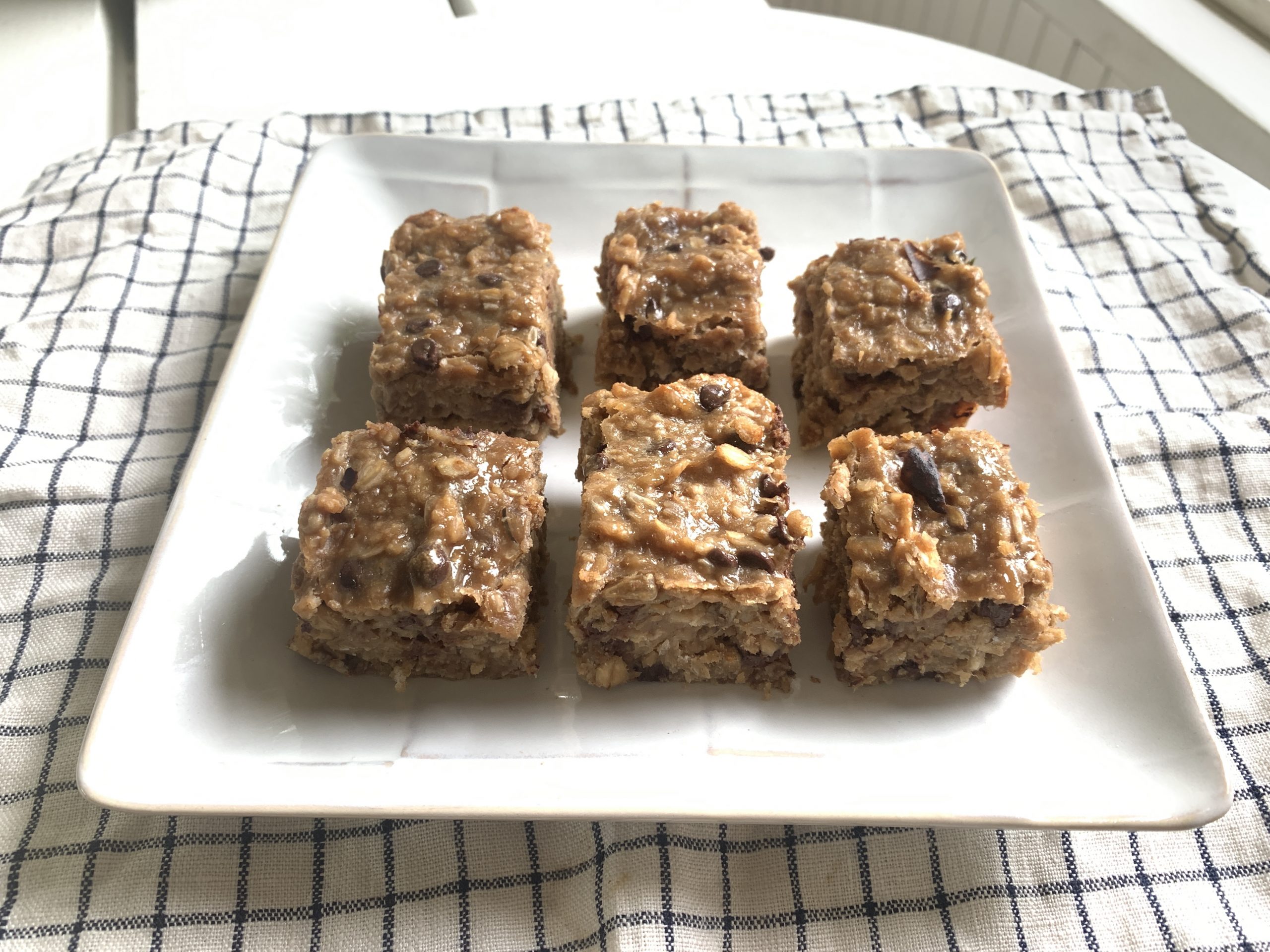 Easy Banana Nut Energy Bars