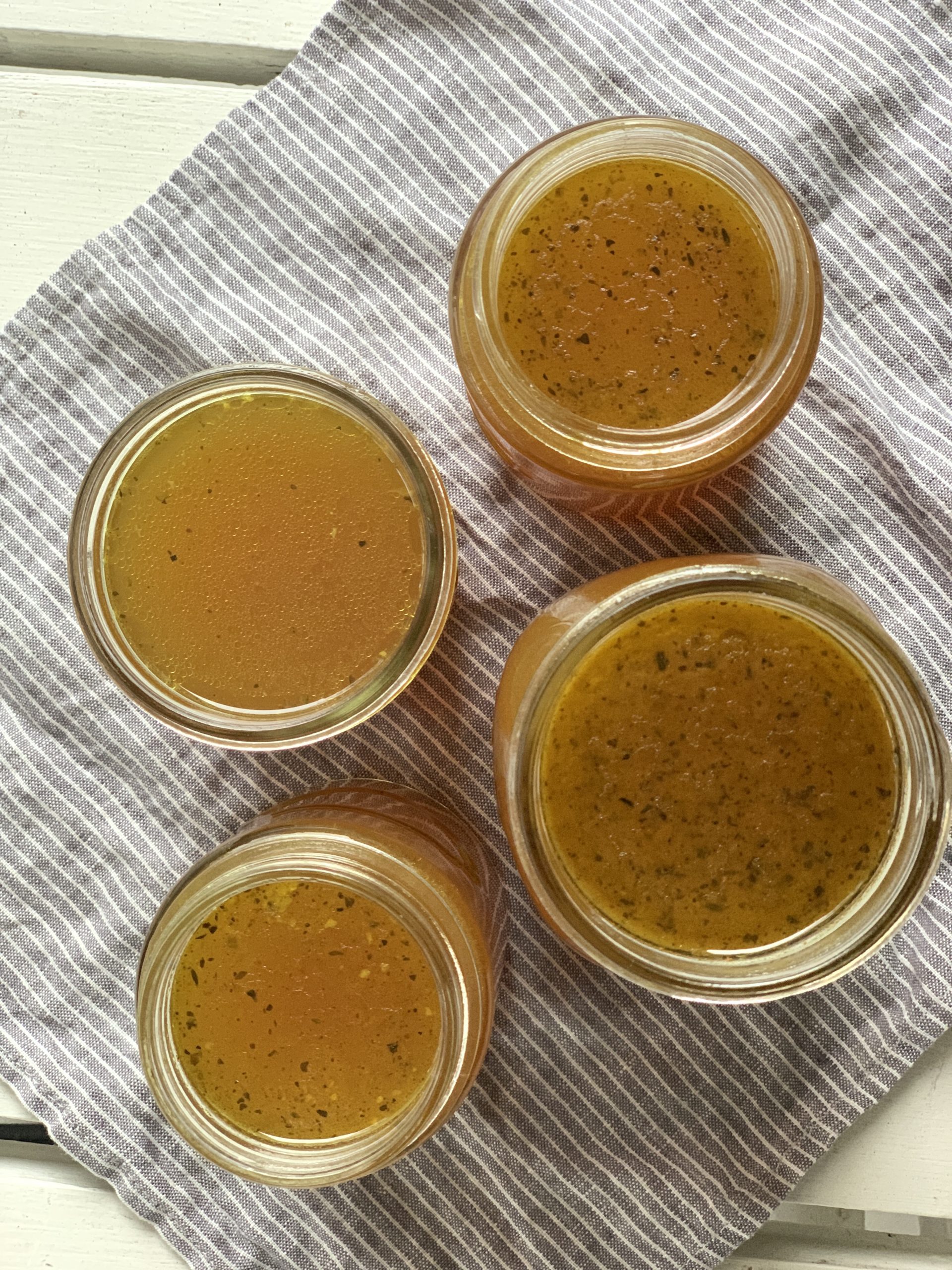 Slow Cooker Ginger Turmeric Chicken Broth