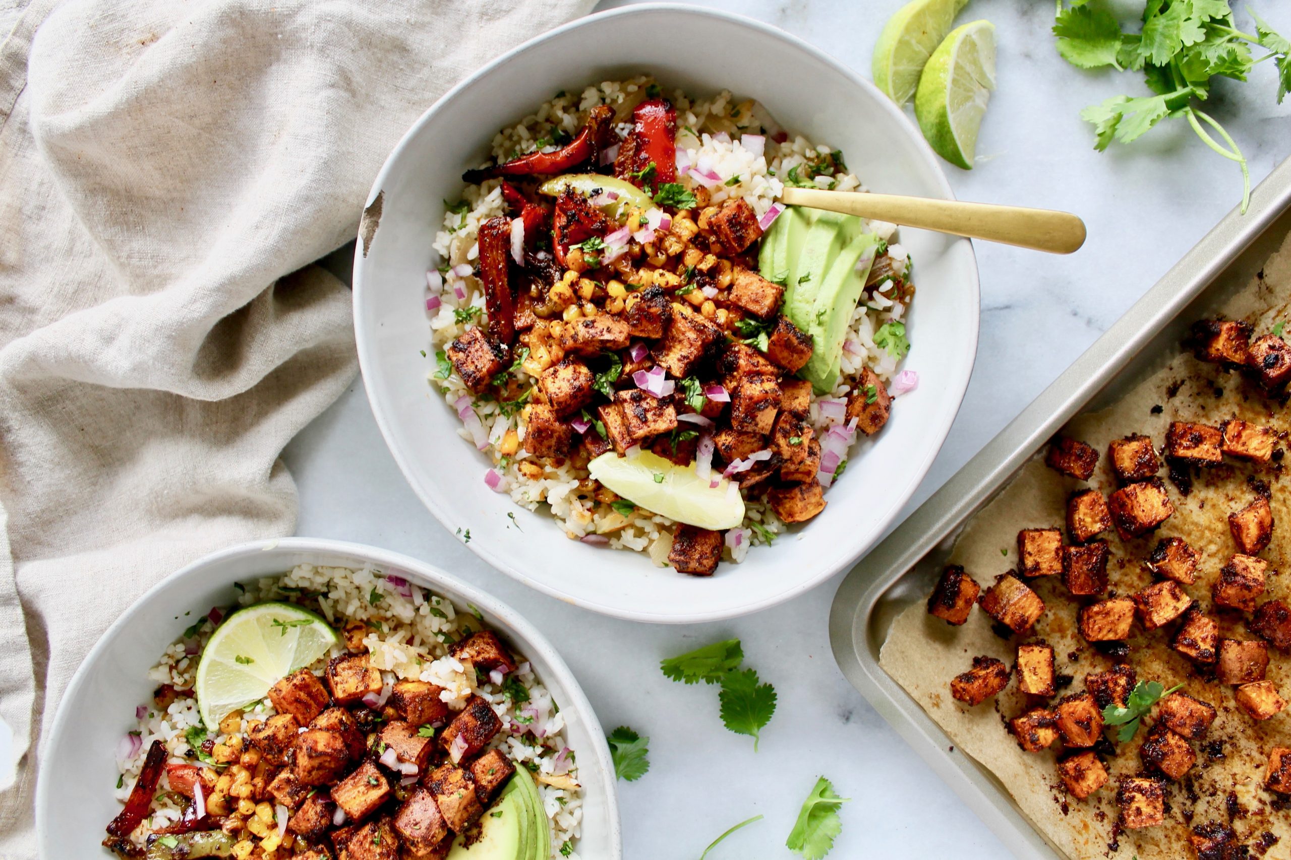 Chipotle Sweet Potato Taco Bowls - Prescribe Nutrition