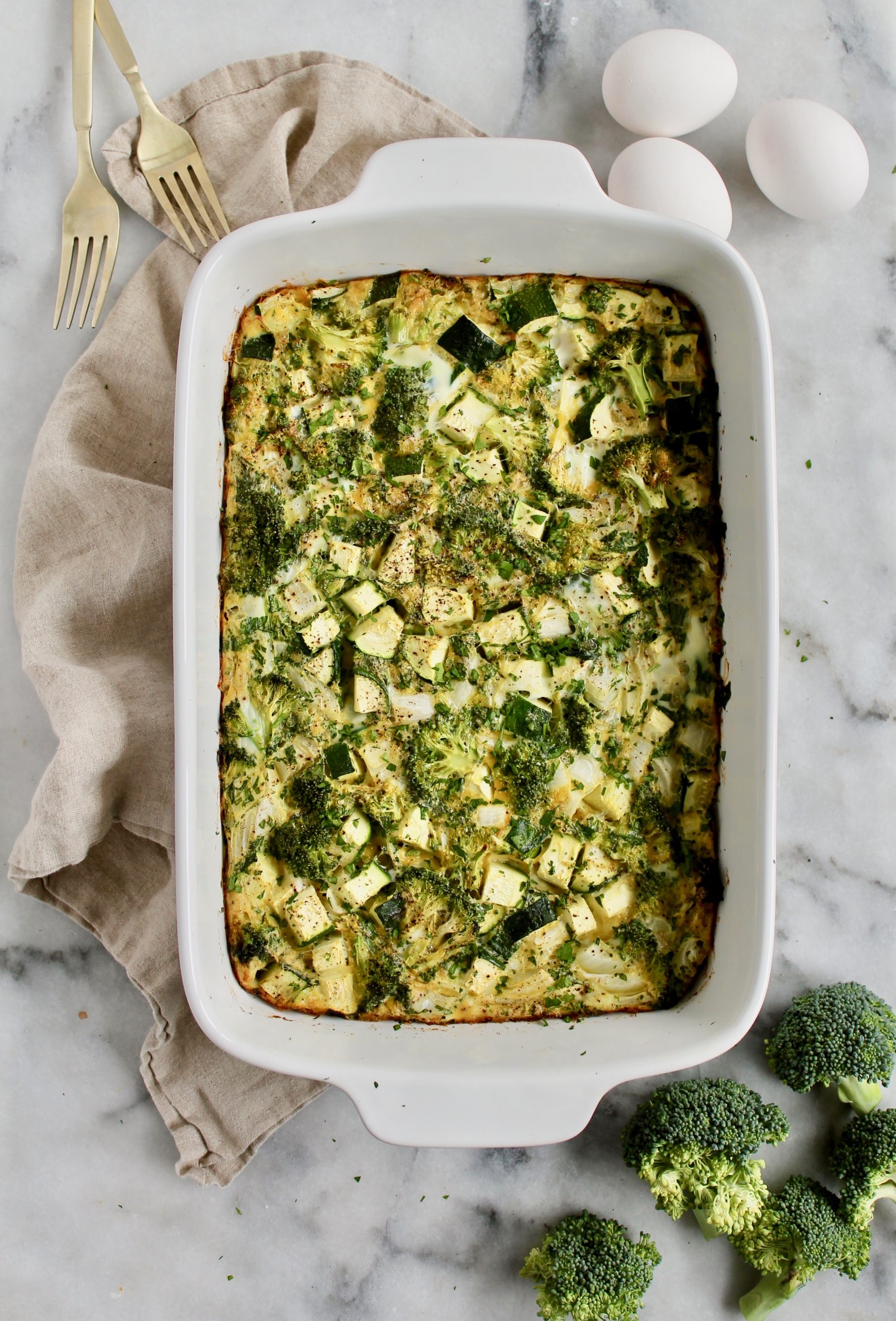 Broccoli Breakfast Bake - Prescribe Nutrition