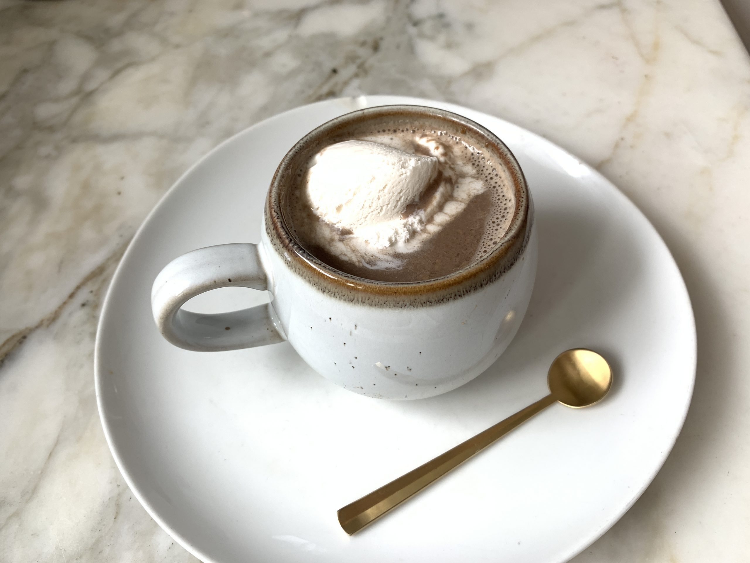 Tahini Hot Chocolate