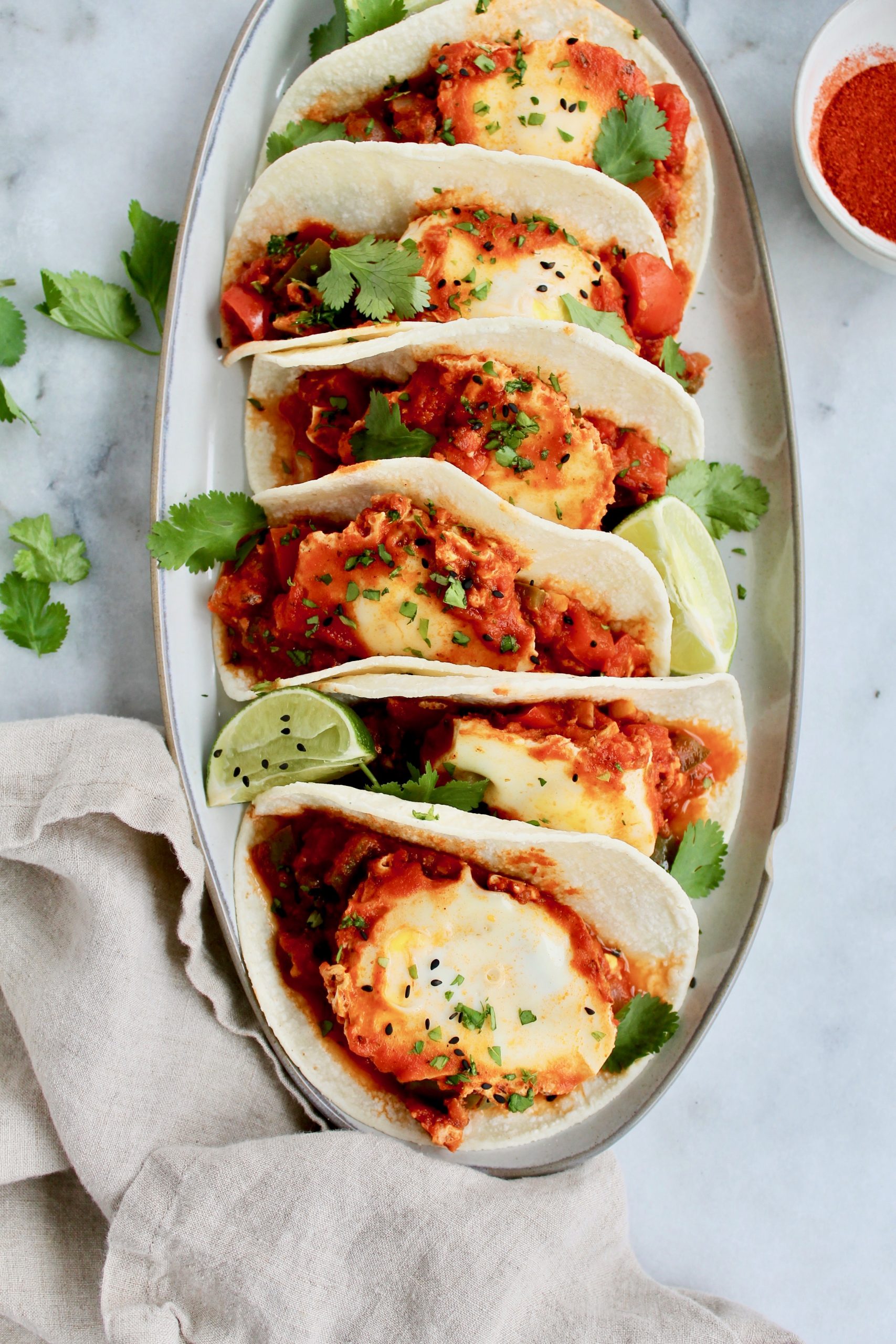 Three Pepper Spicy Eggs - Prescribe Nutrition