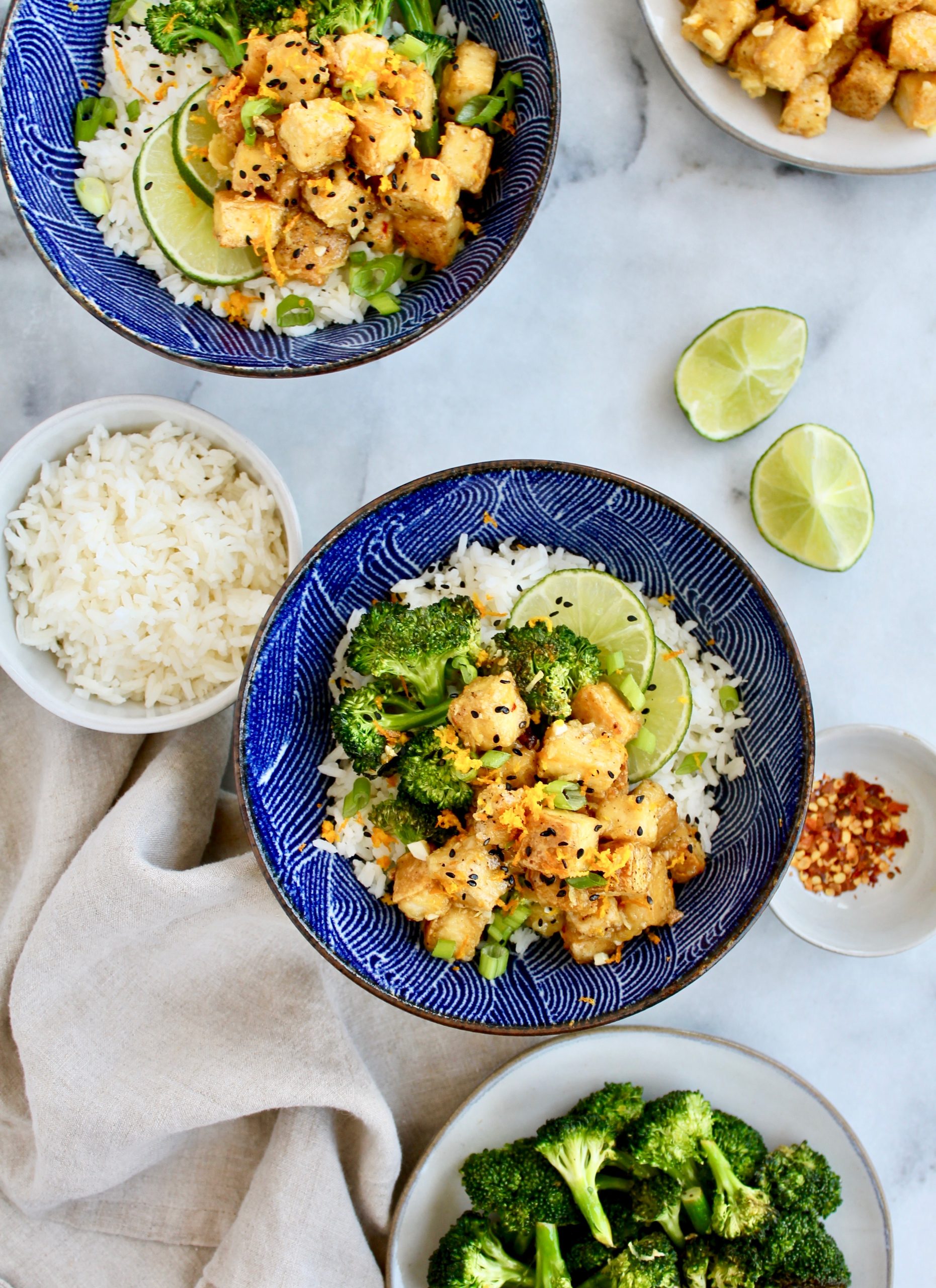 Orange Tofu and Broccoli - Prescribe Nutrition