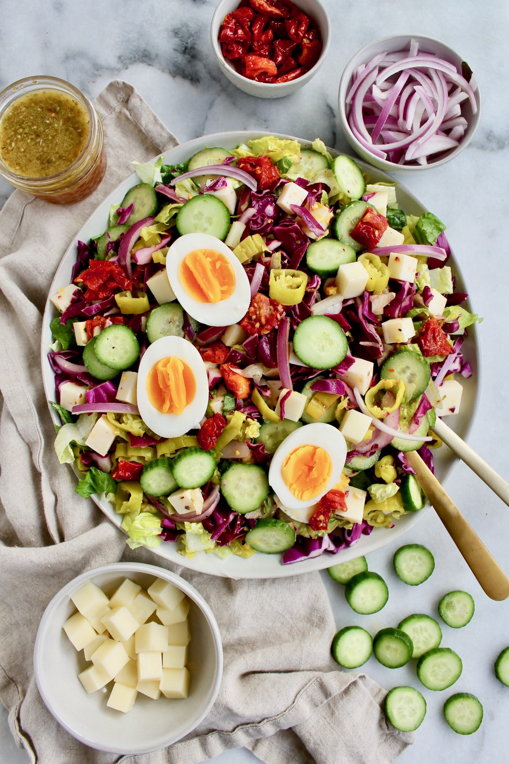 Vegetarian Chopped Salad
