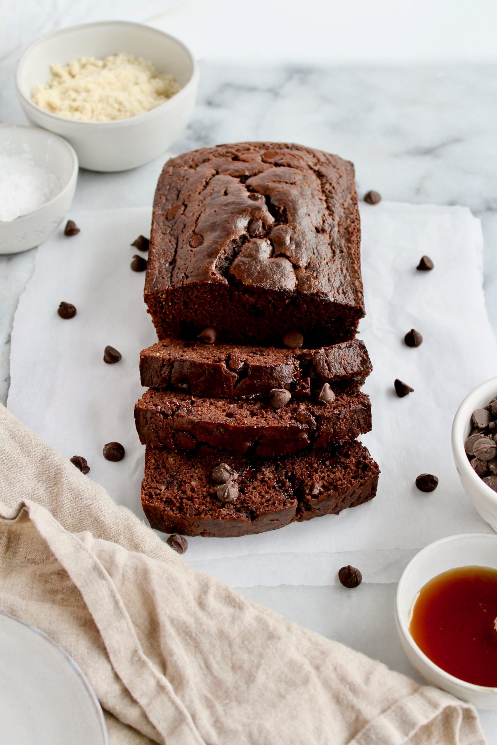 Double Chocolate Banana Bread